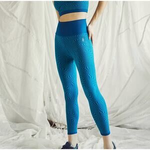 Free People Movement High-Rise Ankle Free Throw Jacquard Leggings Size L